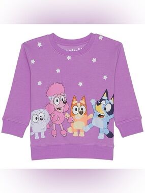 Bluey Girl’s Pullover Sweatshirt | Size 6